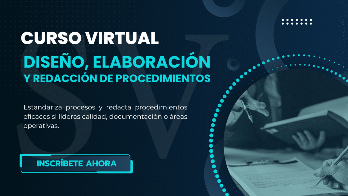 Diseño, elaboración y redacción de procedimientos
